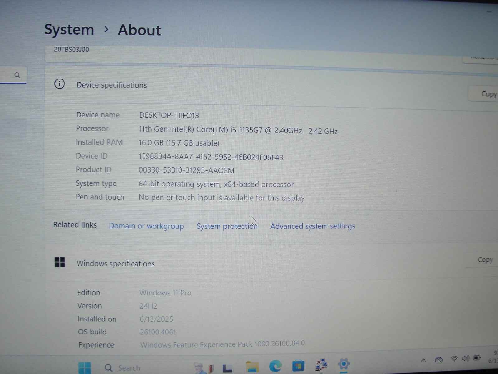 Lenovo ThinkPad E14 Gen 2 14” FHD Core i5-1135G7 2.4GHz 16GB 512GB SSD +Charger - Tested Computer Laptop Parts