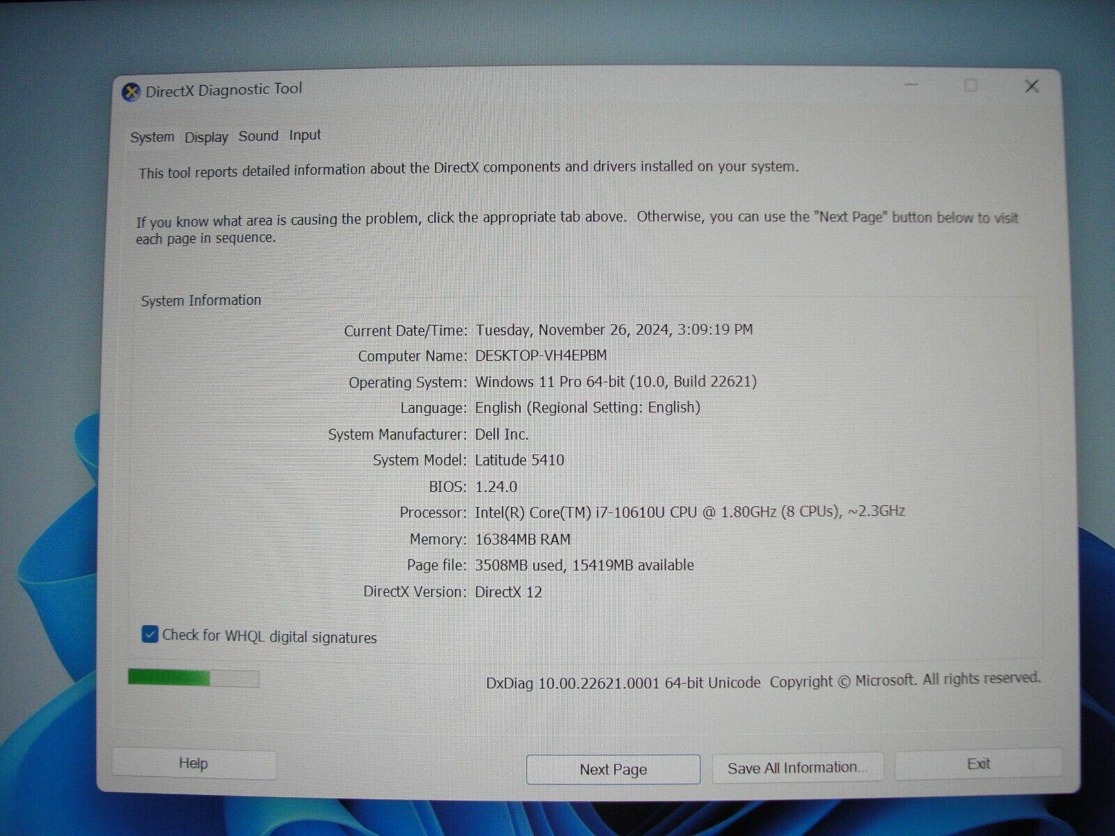 Dell Latitude 5410 HD Intel Core i7-10610U 1.8GHz 16GB 256GB SSD+ Charger - Tested Computer Laptop Parts
