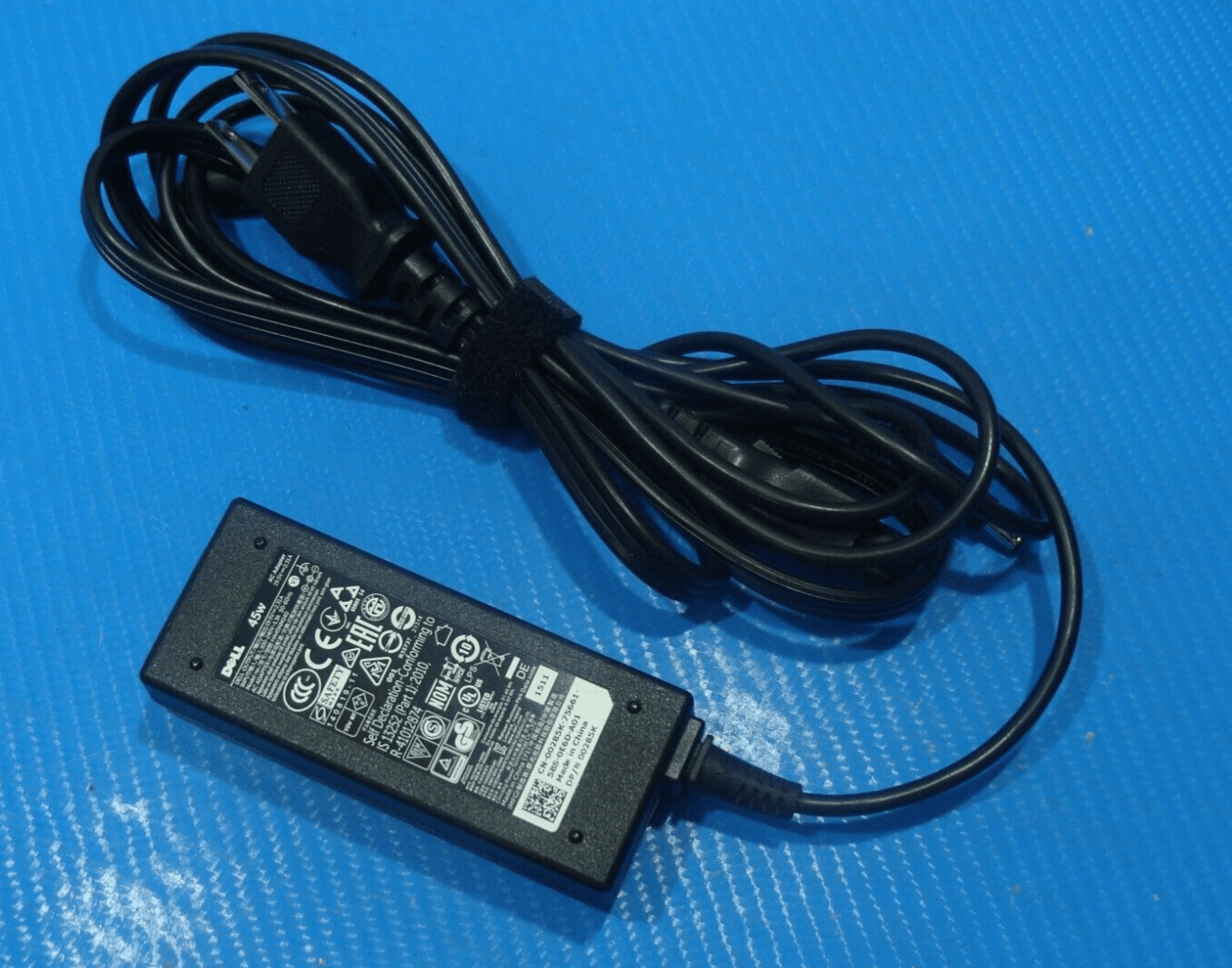 Original Dell 45W AC Adapter Charger 19.5V -2.31A 4.5mm × 3.0mm Tip With Cen Pin - Tested Computer Laptop Parts