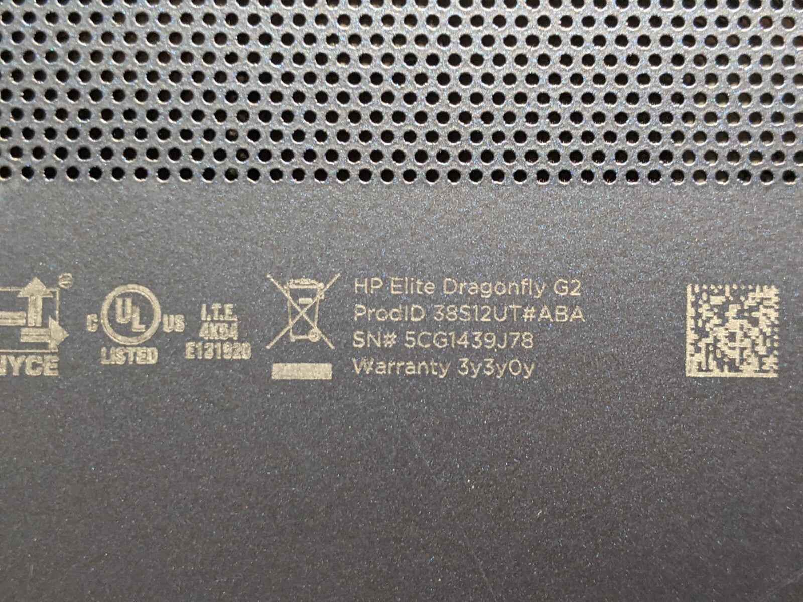 HP Elite Dragonfly G2 13.3
