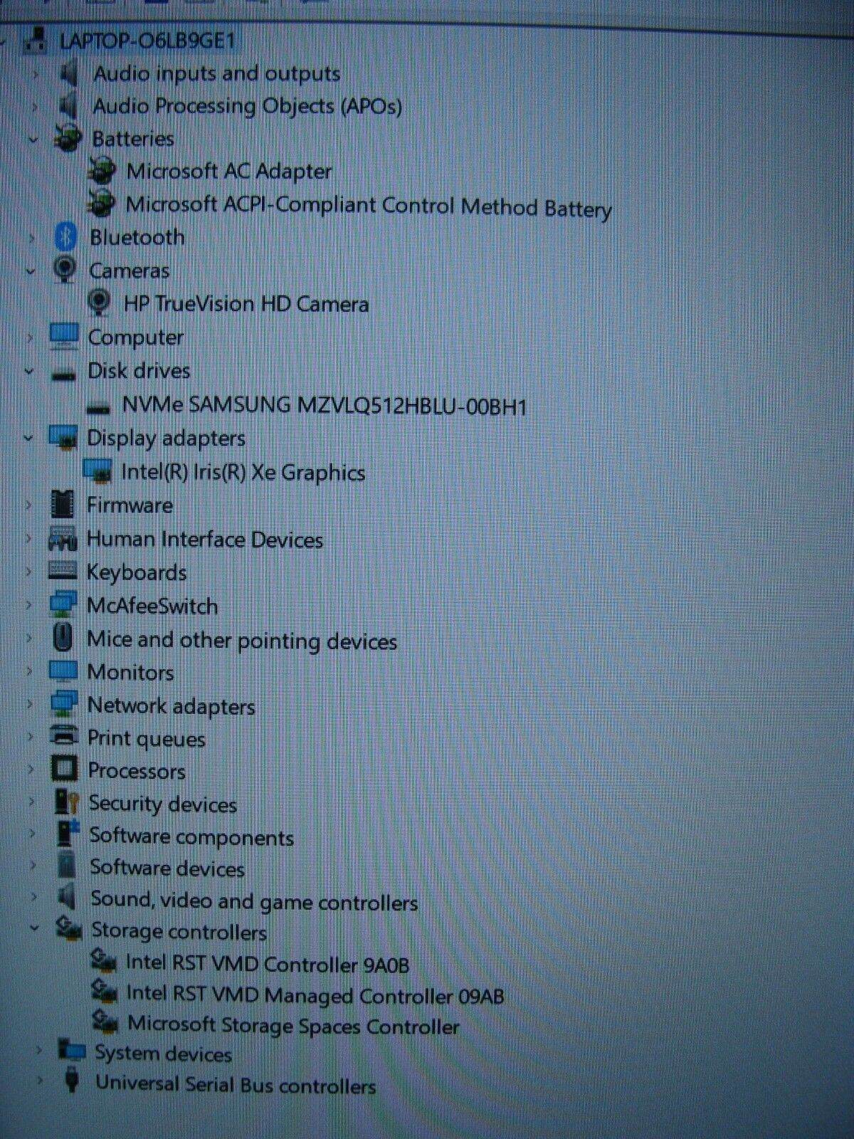 HP Laptop 15-dy2073dx Intel i7-1165G7 2.8GHz 16GB 512GB 100% Battery +Charger - Tested Computer Laptop Parts