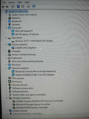 HP 14-DQ1043CL 14” FHD Intel Core i3-1005G1 1.2GHz 8GB 256GB SSD +Charger - Tested Computer Laptop Parts