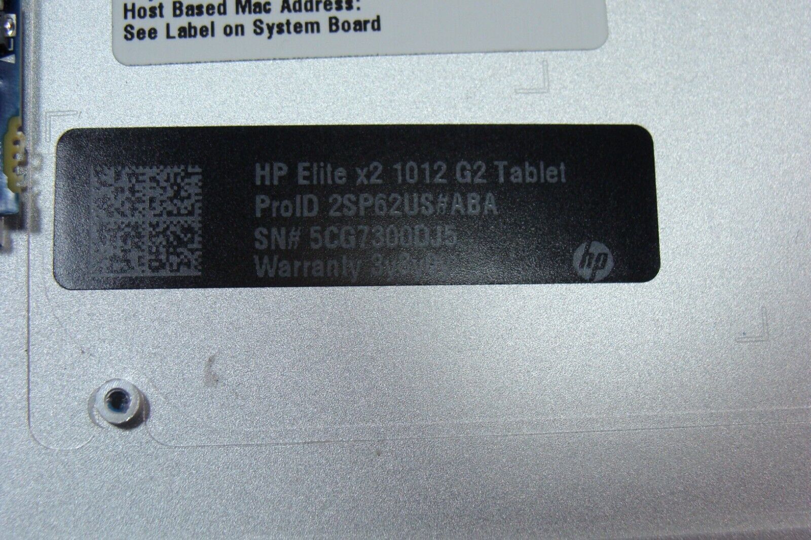 HP Elite x2 1012 G2 12.3