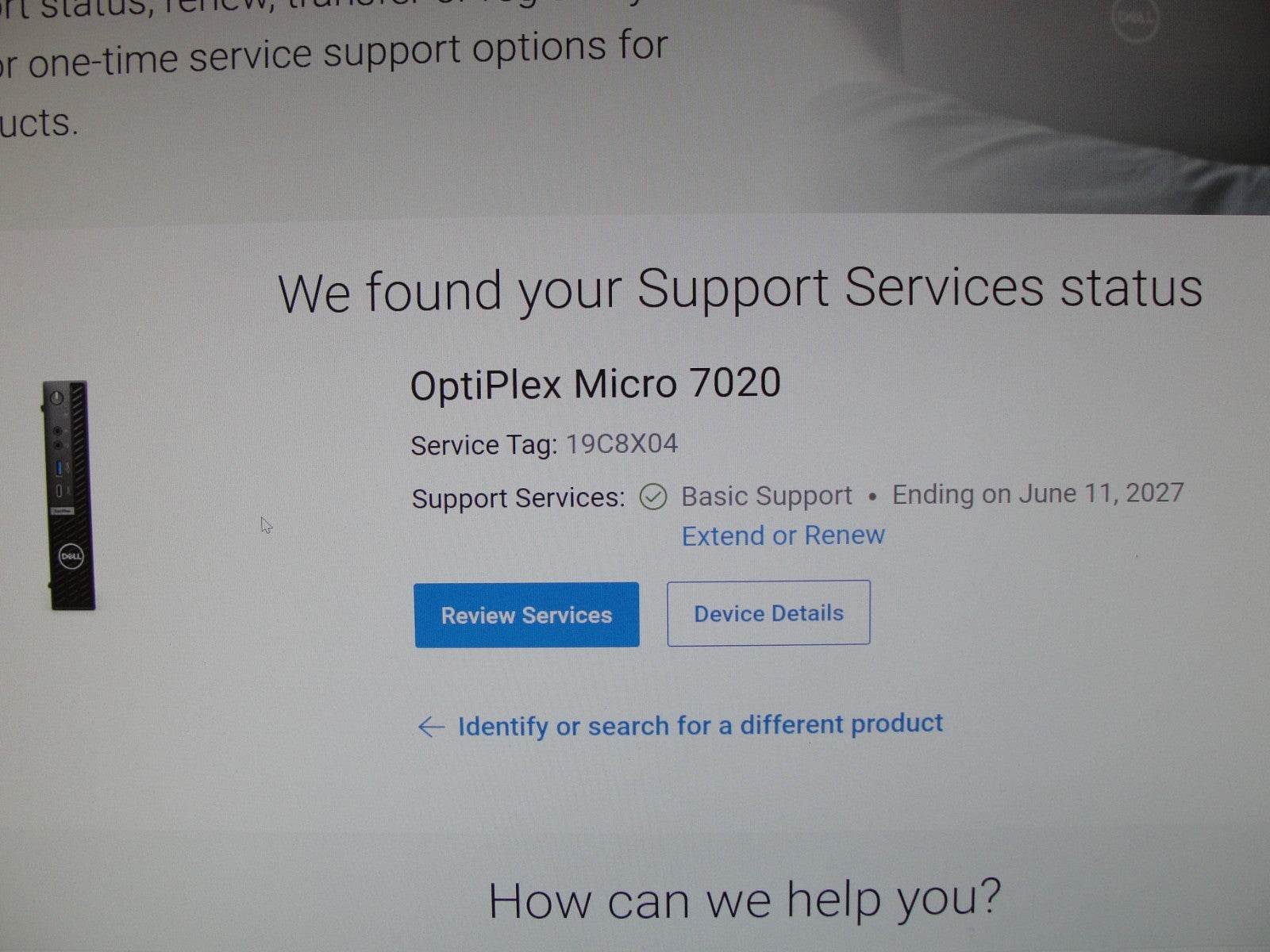 Dell OptiPlex 7020 Micro Desktop i7-14700T 16GB RAM 256GB SSD W11P WIFI BT /#2 - Tested Computer Laptop Parts