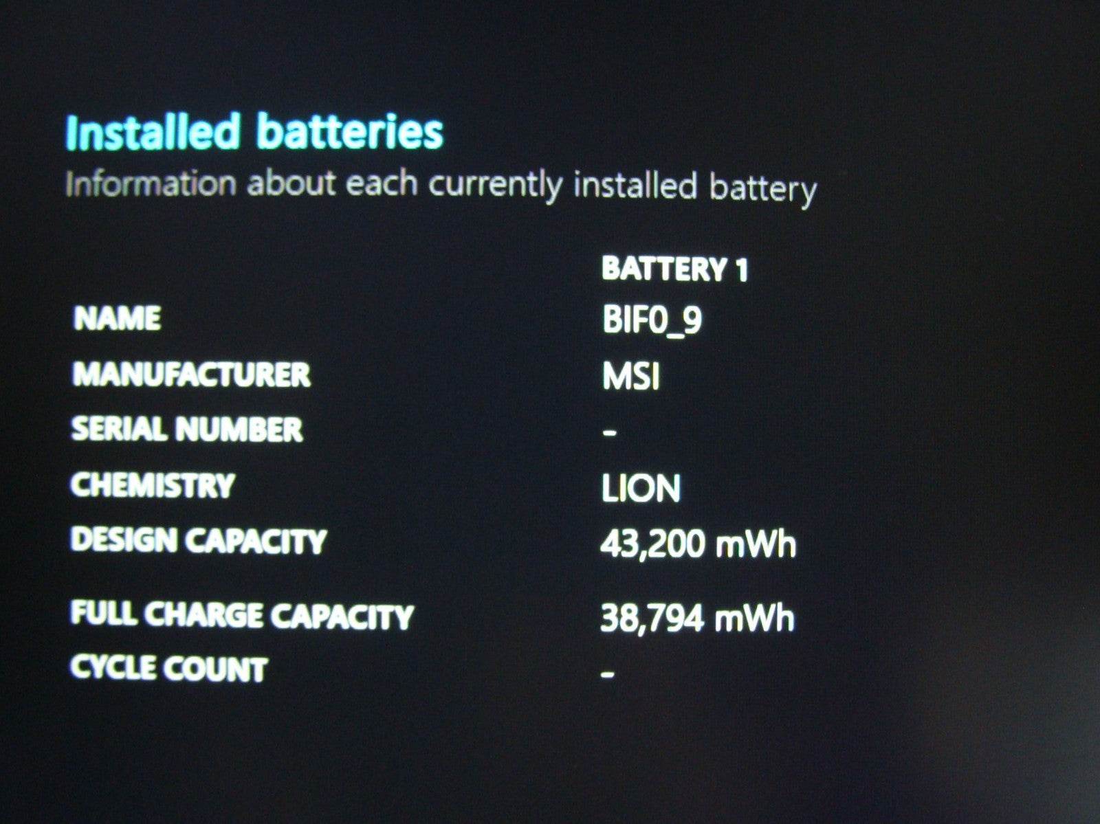 MSI GL62M 7RD 15.6'' FHD core i5-7300HQ 2.5GHz 8GB 256GB GTX 1050 Battery 91% - Tested Computer Laptop Parts