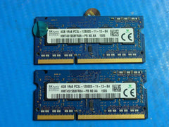 Dell 5555 SK Hynix 8GB (2x4GB) Memory RAM SO-DIMM PC3L-12800S HMT451S6BFR8A-PB - Tested Computer Laptop Parts