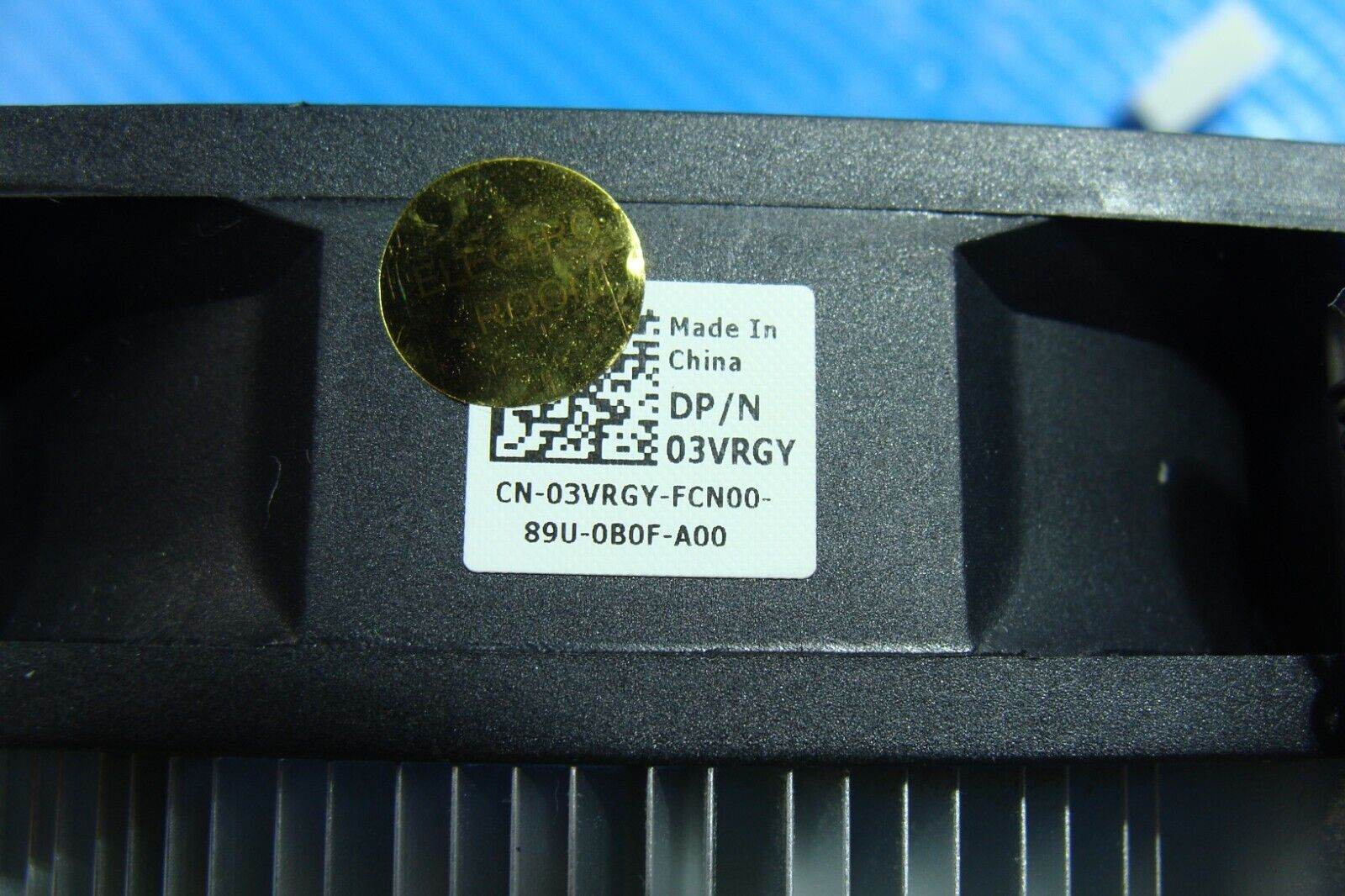 Dell OptiPlex 3060 CPU Cooling Fan w/Heatsink 3VRGY - Tested Computer Laptop Parts