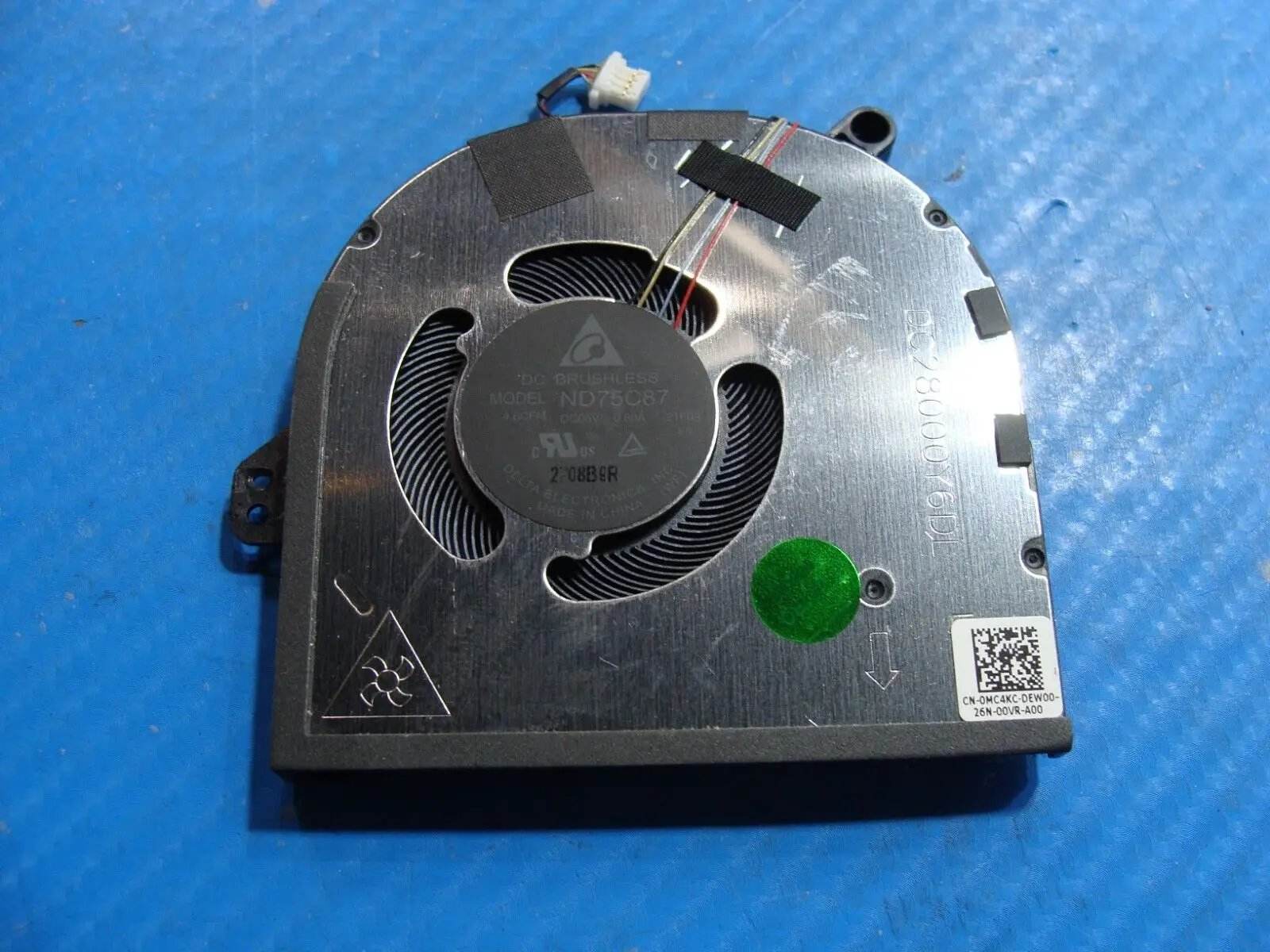 Dell Precision 15.6” 5570 Genuine Laptop Cooling Fan MC4KC DC28000Y6DL - Tested Computer Laptop Parts