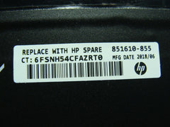 HP ProBook 450 G5 15.6" Genuine Battery 11.4V 48Wh 4210mAh RR03XL 851610-855