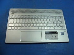 HP Pavilion 15-cs0053cl 15.6" Palmrest w/Touchpad Keyboard BL EBG7B015010 Grd A