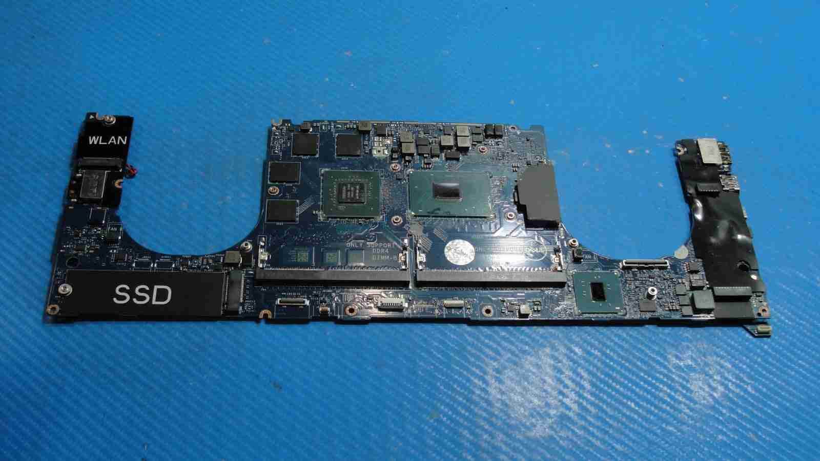 Dell Precision 5520 Intel i7-6820HQ 2.7GHz Nvidia M1200 4GB Motherboard HW7C4 - Tested Computer Laptop Parts