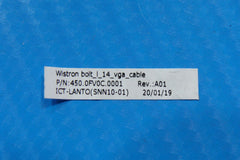 Dell Latitude 3400 14" Genuine Laptop VGA Port Board w/Cable CTG3F X8CVY