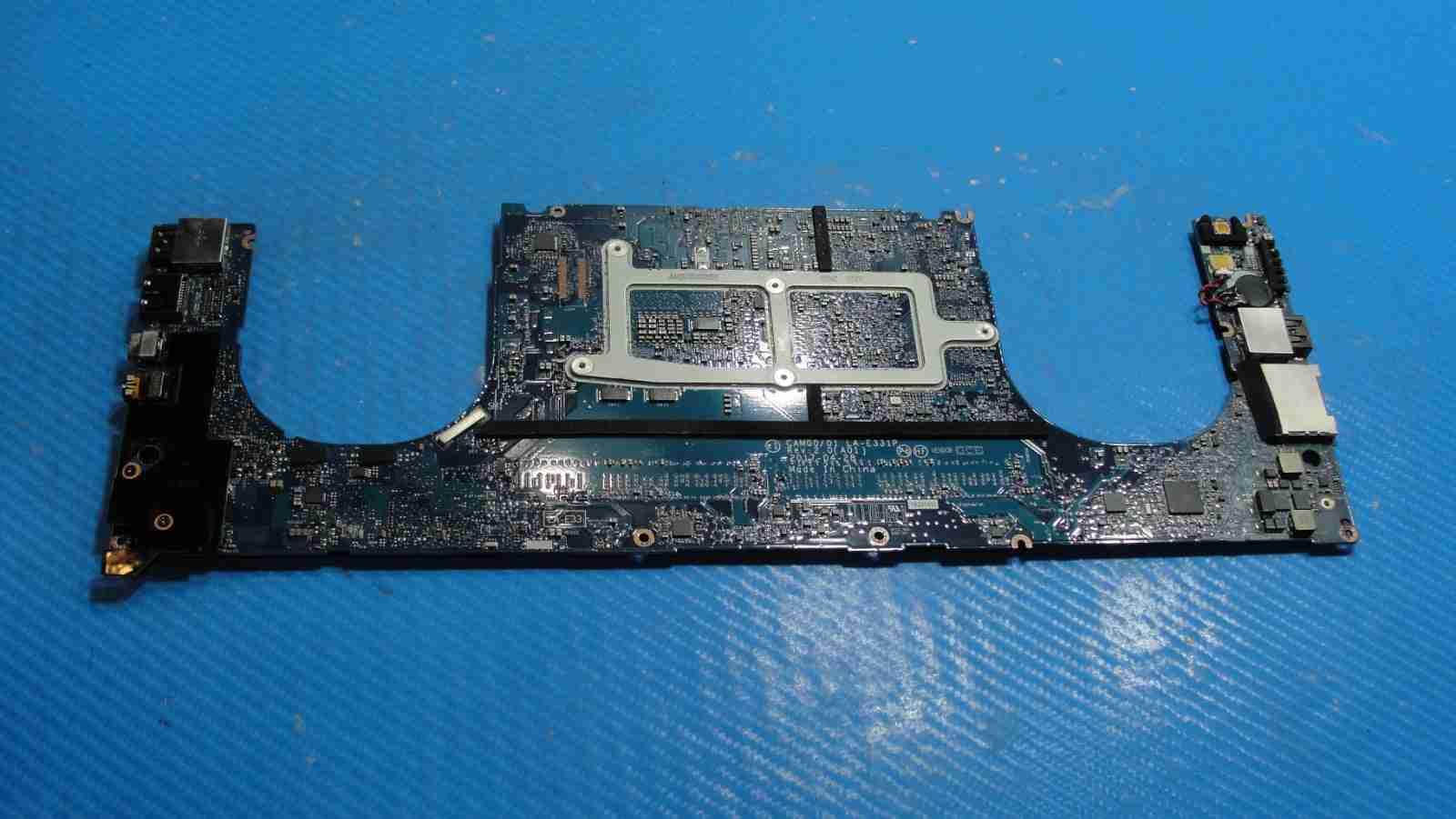 Dell Precision 15.6” 5520 i7-7820HQ 2.9GHz Nvidia M1200 4GB Motherboard HW7C4 - Tested Computer Laptop Parts