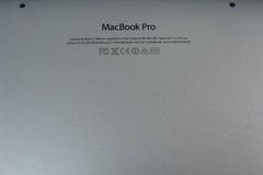 MacBook Pro A1398 Mid 2014 MGXA2LL/A 15" Genuine Bottom Case Silver 076-00011