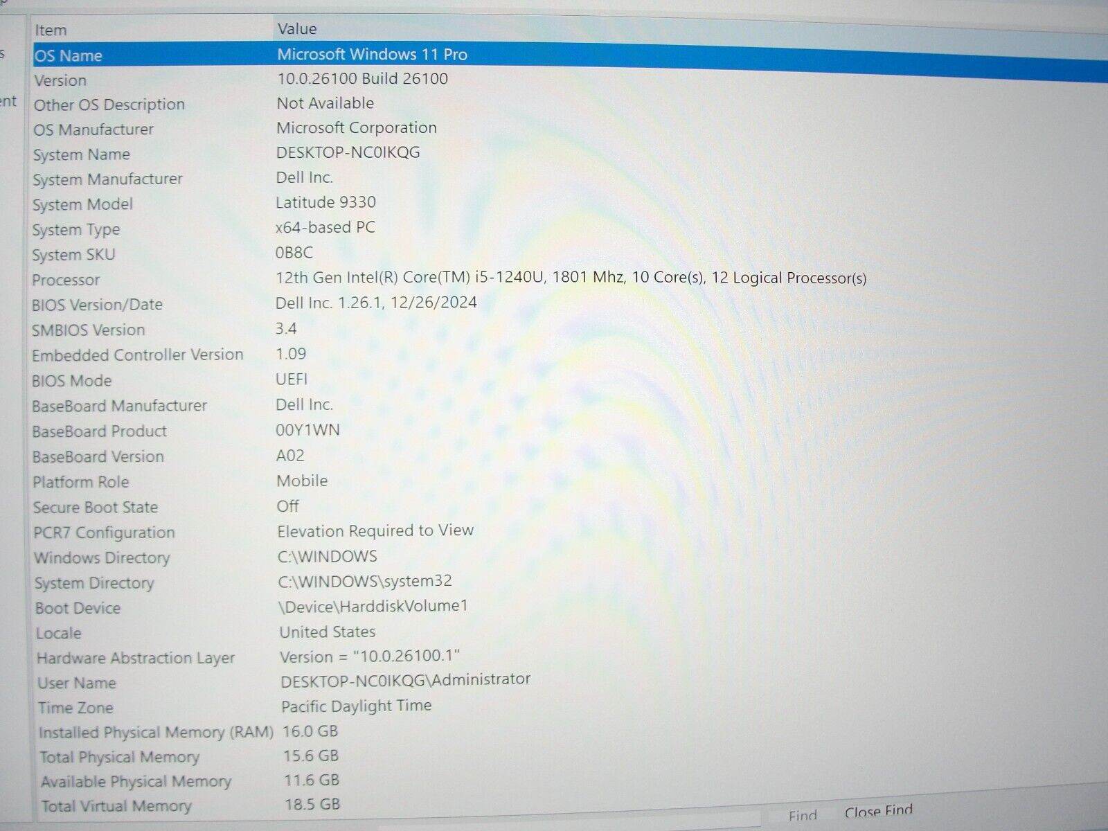 Dell Latitude 9330 2n1 13.3”WQXGA Core i5-1240U 1.8GHz 16GB SSD 256GB Warranty - Tested Computer Laptop Parts