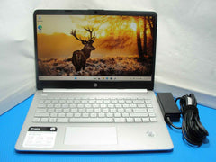 HP 14-DQ1043CL 14” FHD Intel Core i3-1005G1 1.2GHz 8GB 256GB SSD +Charger - Tested Computer Laptop Parts