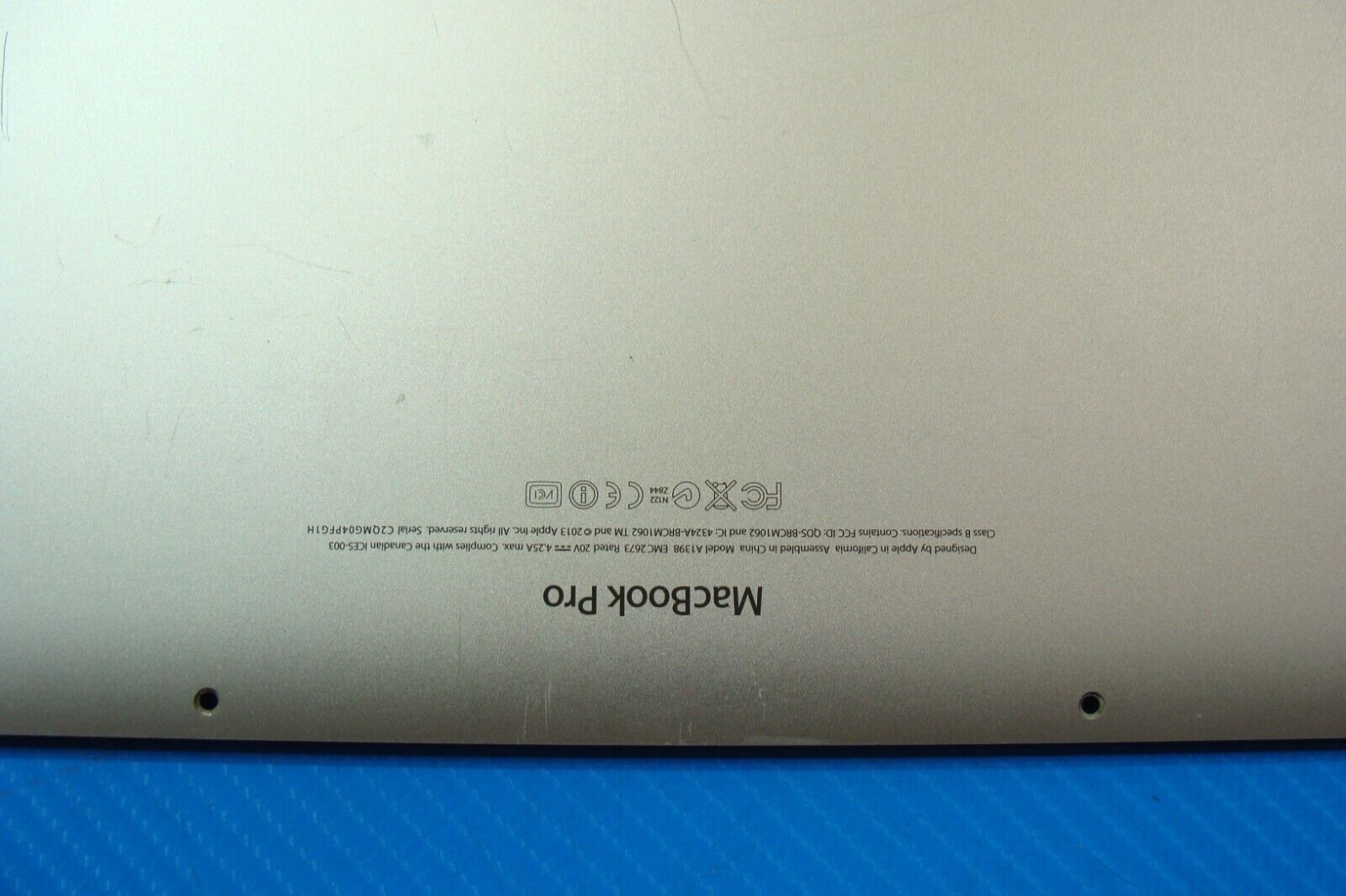 MacBook Pro A1398 2013 ME664LL/A ME665LL/A 15