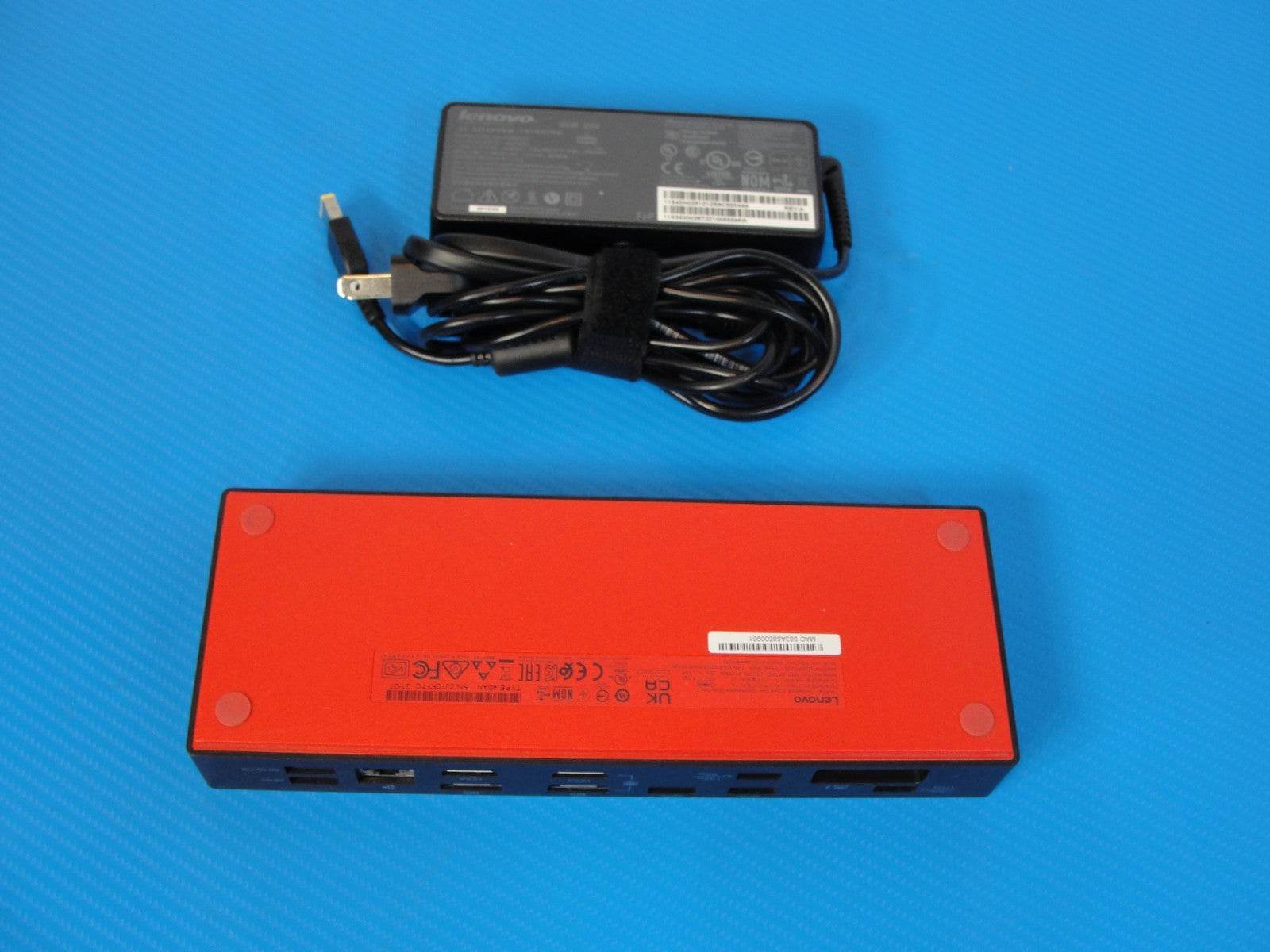 Lenovo ThinkPad Thunderbolt 3 Workstation Dock Gen 2 40AN w/ AC Adapter - Tested Computer Laptop Parts