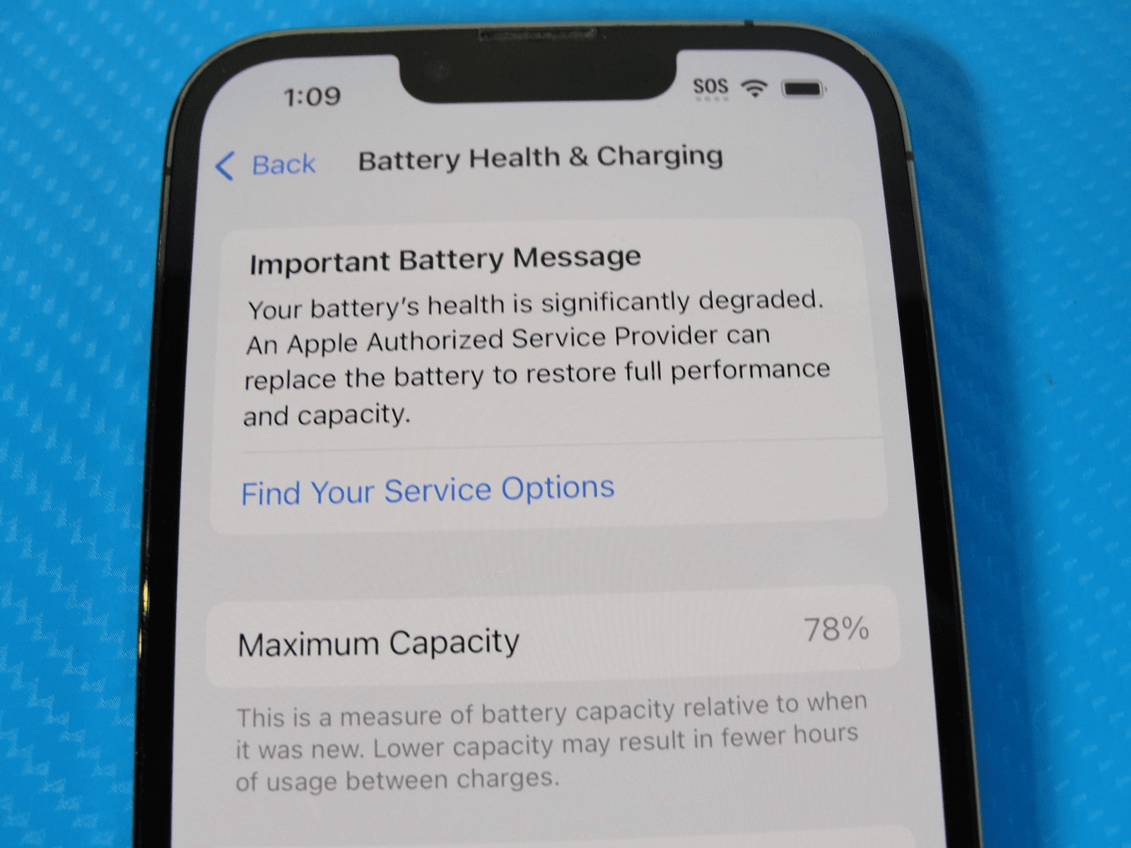 Apple iPhone 13 Pro | 256 GB AT&T MLQM3LL/A | Space Gray | Cracked Back /READ - Tested Computer Laptop Parts