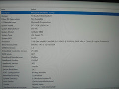 Dell Latitude 5420 14”FHD Intel Core i5-1145G7 2.6GHz 8GB 256GB SSD + Charger - Tested Computer Laptop Parts