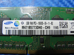 MacBook A1278 Laptop Samsung 2GB Memory PC3-10600S-09-11-B2 M471B5773DH0-CH9 - Tested Computer Laptop Parts