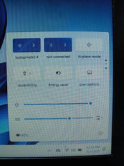 HP 15-DA1005DX 14”HD TOUCH 1.8GHz 12GB SSD Reset 256GB+Charger - Tested Computer Laptop Parts