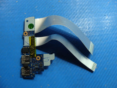 HP ENVY m7-n109dx 17.3" Genuine Laptop USB Audio Port Board w/Cables LS-C531P