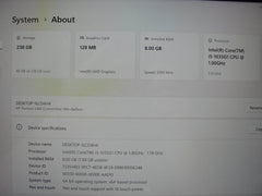 HP Pavilion x360 14M-DW0023DX 14”FHD TOUCH i5-1035G1 1GHz 8GB SSD Reset 256GB - Tested Computer Laptop Parts