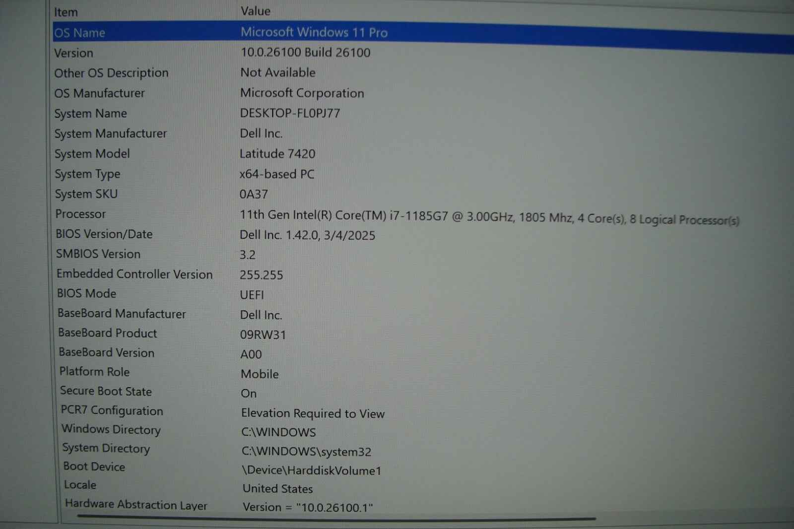 Dell Latitude 7420 14