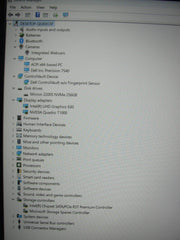 Dell Precision 7540 15” FHD i5-9400H 2.5GHz 16GB SSD 256GB NVIDIA Quadro T1000 - Tested Computer Laptop Parts