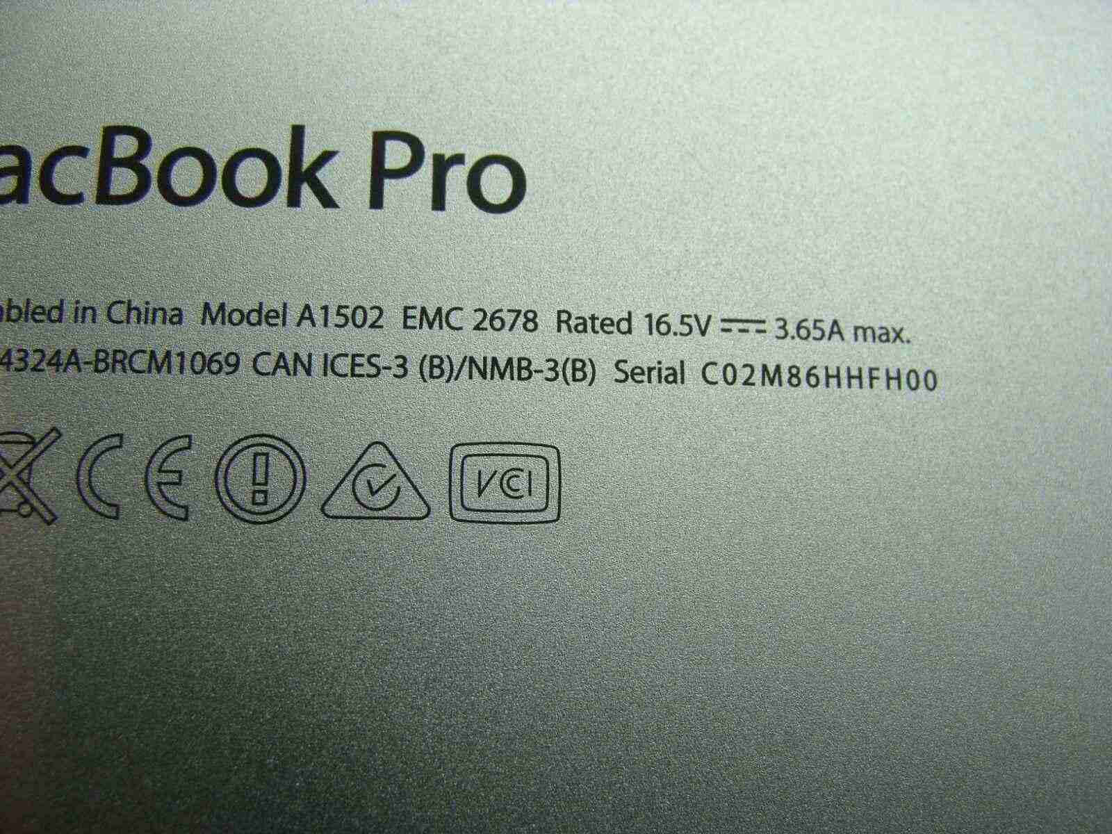 MacBook Pro A1502 13