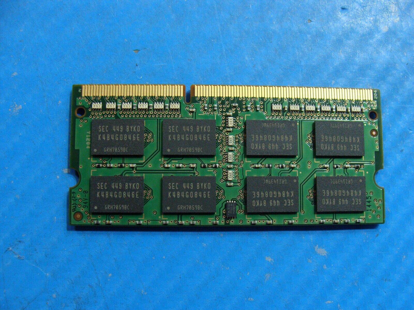 Dell 13 7353 Samsung 8GB 2Rx8 PC3L-12800S Memory RAM SO-DIMM M471B1G73EB0-YK0 - Tested Computer Laptop Parts