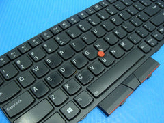 Lenovo ThinkPad T570 15.6" Genuine Laptop US Backlit Keyboard 01ER541 SN20M07893