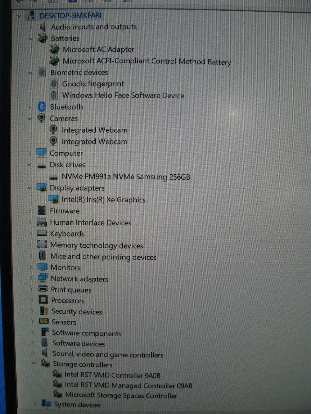 Dell XPS 13 9310 Laptop FHD+ Intel i5-1135G7 2.4GHz 16GB 256GB EXCELLENT BATTERY - Tested Computer Laptop Parts