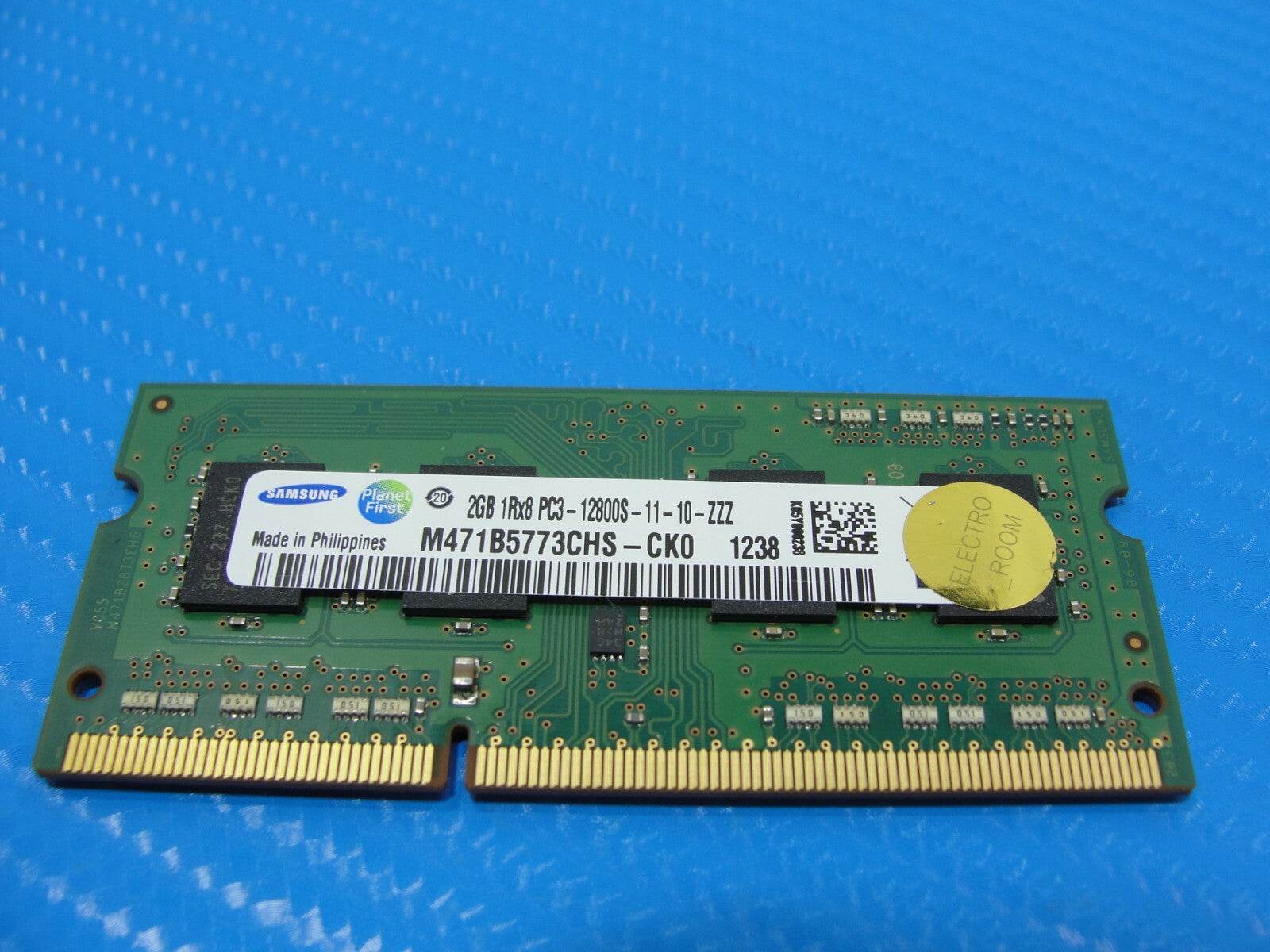 HP m6-1205dx Laptop Samsung 2GB Memory PC3-12800S-11-10-ZZZ M471B5773CHS-CK0 - Tested Computer Laptop Parts