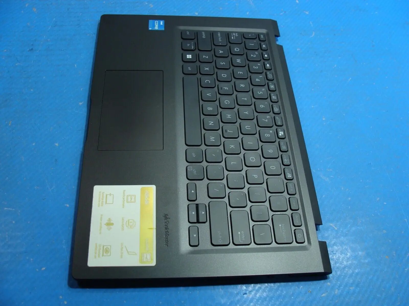 Asus VivoBook 14” F1400E-SB34 OEM Palmrest w/BL Keyboard TouchPad 13NB0TT4P01017