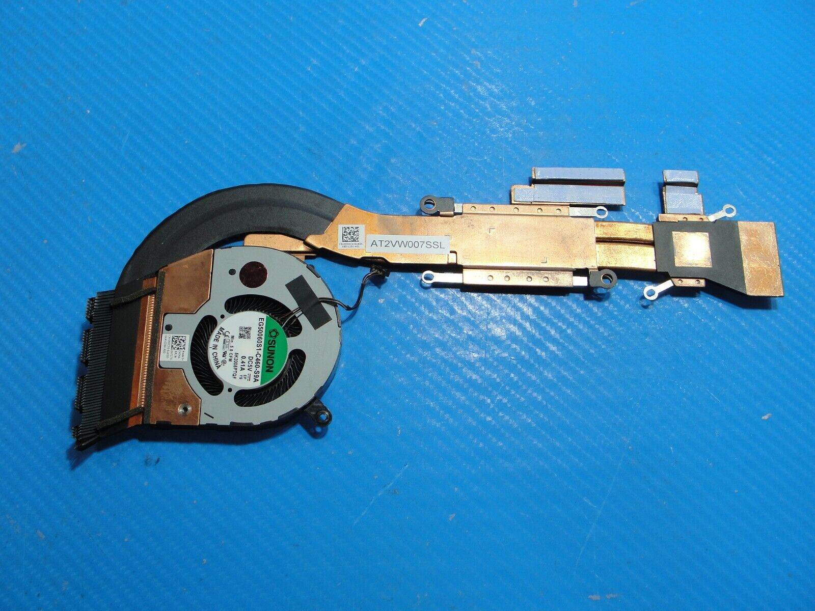 Dell Latitude 14” 5411 Genuine Laptop CPU Cooling Fan w/Heatsink N7C76 0DHJW - Tested Computer Laptop Parts