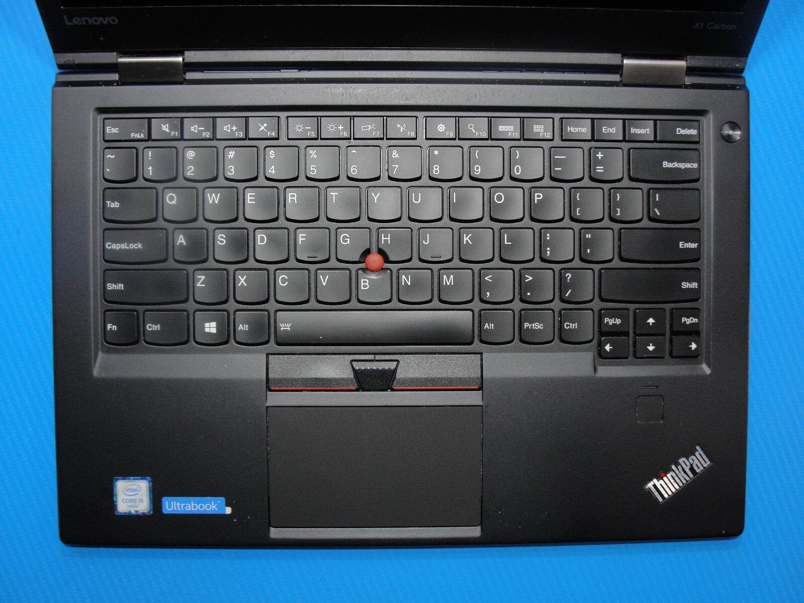 Lenovo ThinkPad X1 Carbon 4th Gen 14” FHD Core i5-6200U 2.3GHz 8GB 256GB SSD - Tested Computer Laptop Parts