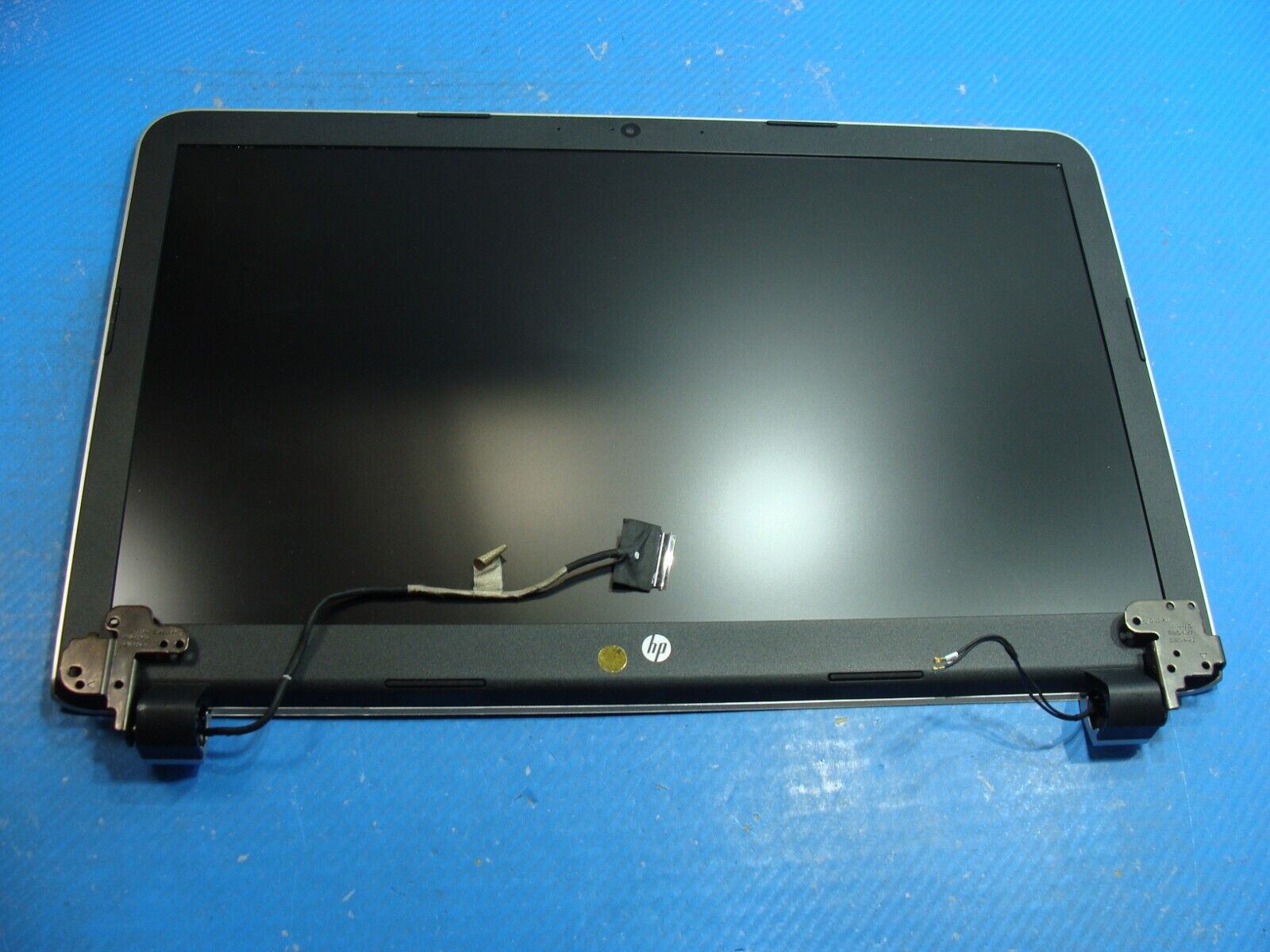 HP Pavilion 17.3” 17-g173ca OEM Matte FHD LCD Screen Complete Assembly Silver