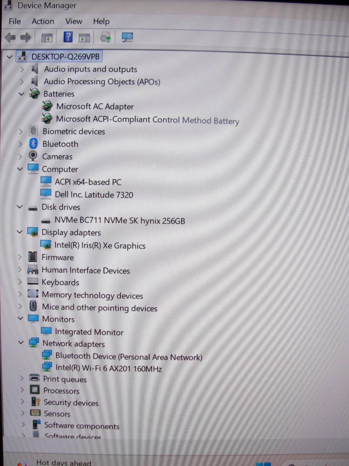 Dell Latitude 7320 13.3”FHD TOUCH Intel Core i7-1185G7 3GHz 16GB 256GB +Charger - Tested Computer Laptop Parts
