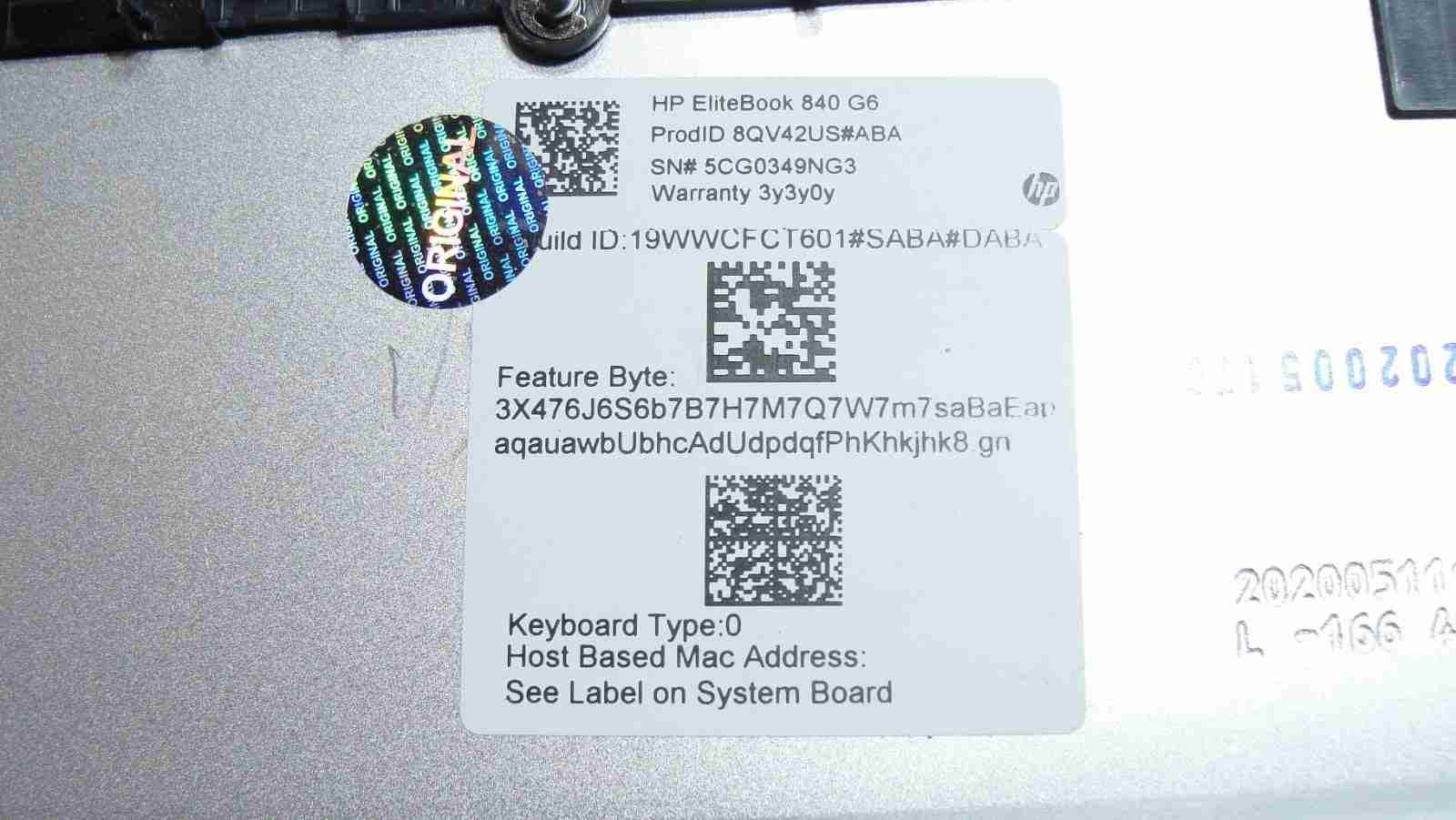 HP EliteBook 14” 840 G6 Genuine Laptop Bottom Case Bae Cover 6051B1279701 - Tested Computer Laptop Parts