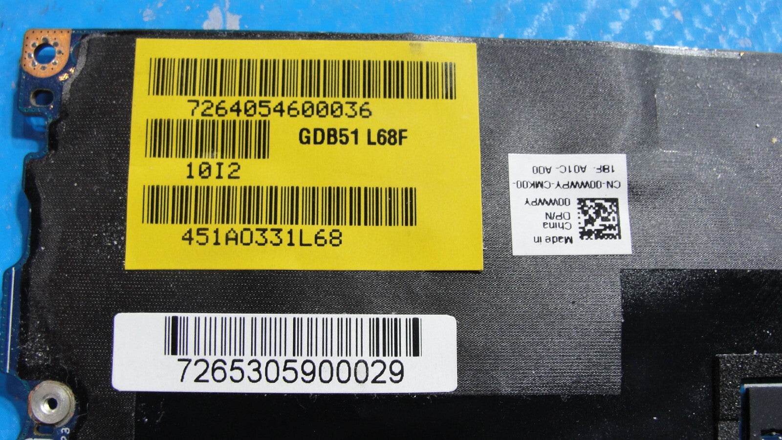 Dell Precision 15.6” 5560 OEM Xeon w-11955m 2.57GHz RTX A2000 Motherboard 0WWPY - Tested Computer Laptop Parts