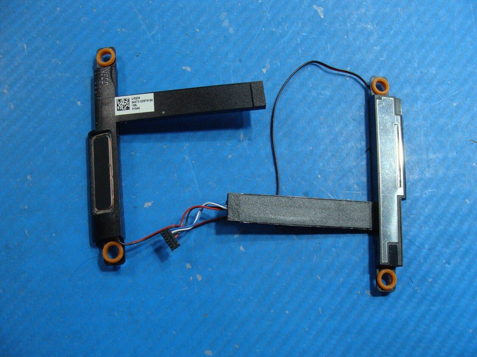 Asus ZenBook 15.6” UX533FD OEM Laptop Left & Right Speaker Set 04072-02970100 - Tested Computer Laptop Parts