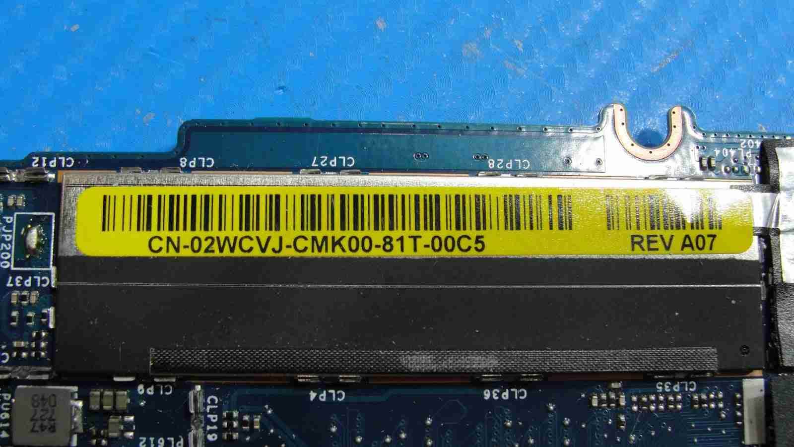 Dell Latitude 13.3” 7390 2in1 Intel i7-8650U 1.9GHz 16GB Motherboard 2WCVJ - Tested Computer Laptop Parts