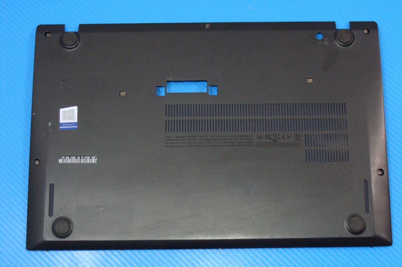 Lenovo ThinkPad 14” T470s Genuine Laptop Bottom Case Black AM134000500