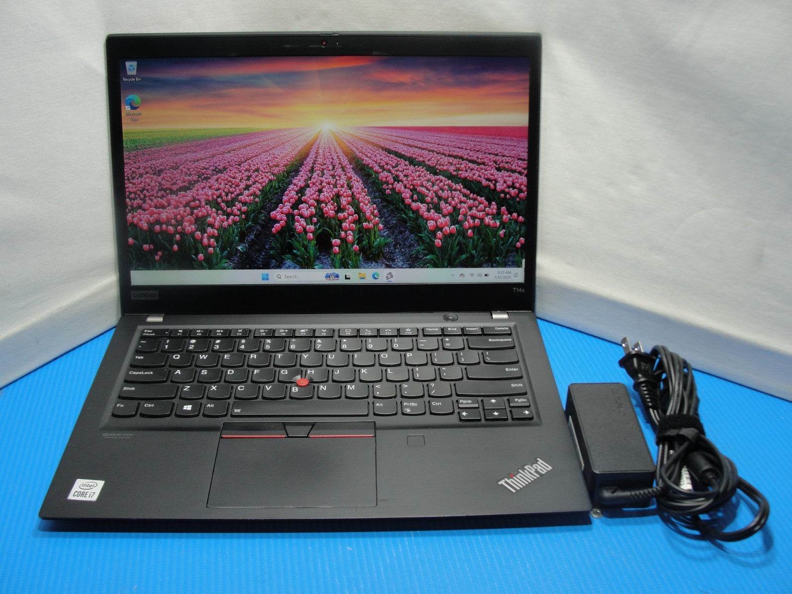 Lenovo ThinkPad T14s Gen 1 14”FHD Core i7-10510U 1.8GHz 8GB SSD Reset 512GB - Tested Computer Laptop Parts