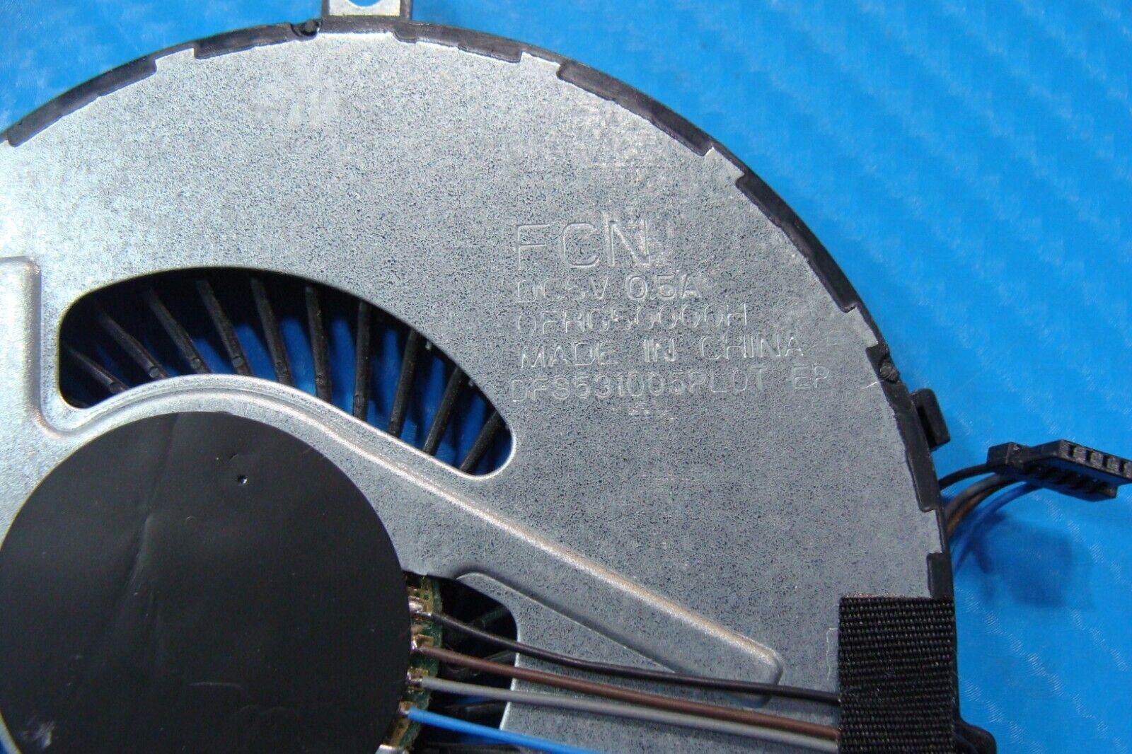 HP Pavilion 15.6” 15t-au100 Genuine Laptop CPU Cooling Fan 856359-001 47G34TP103 - Tested Computer Laptop Parts