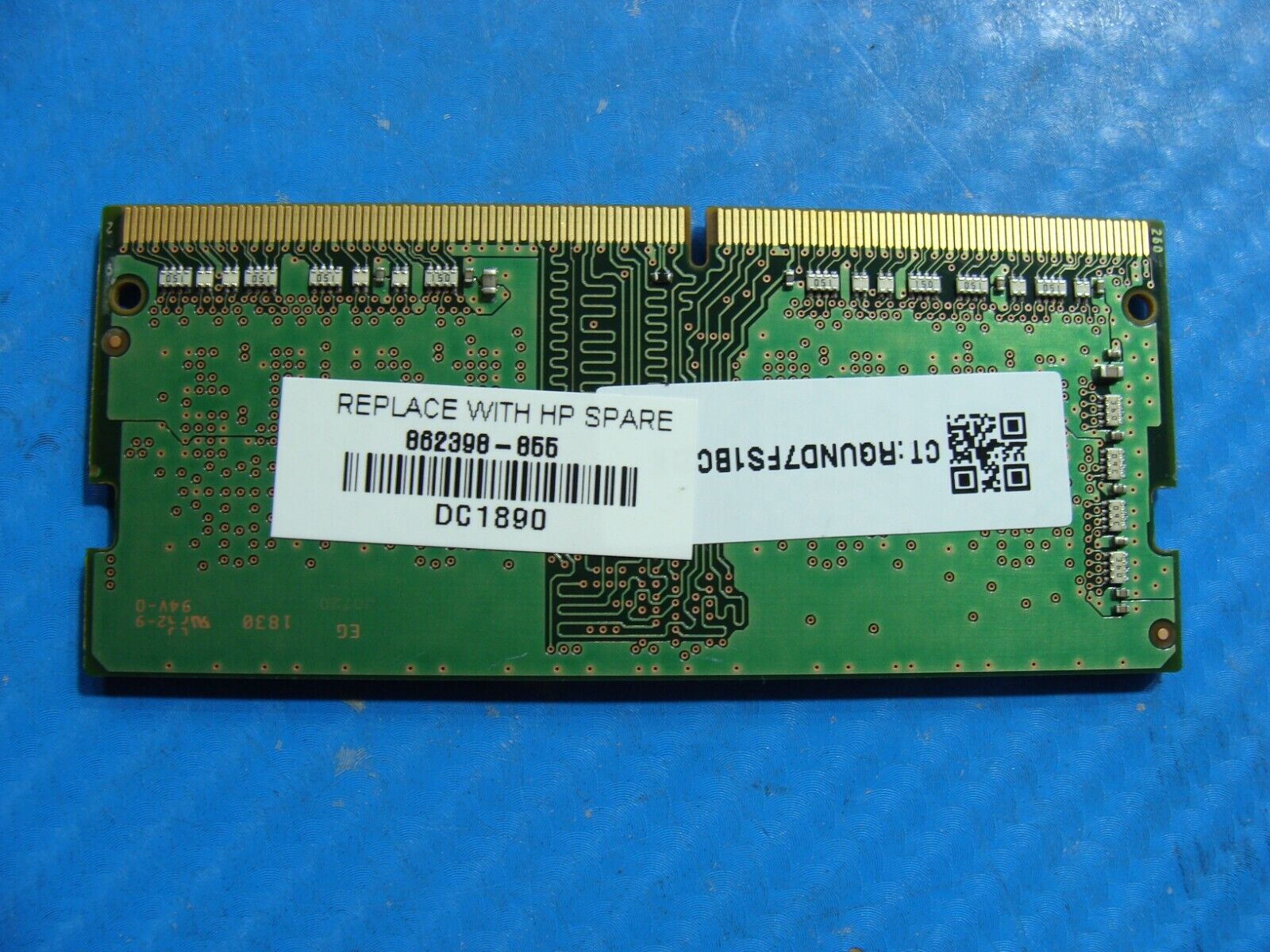 HP 15-cs0053cl Samsung 4GB 1Rx16 PC4-2666V SO-DIMM Memory RAM M471A5244CB0-CTD