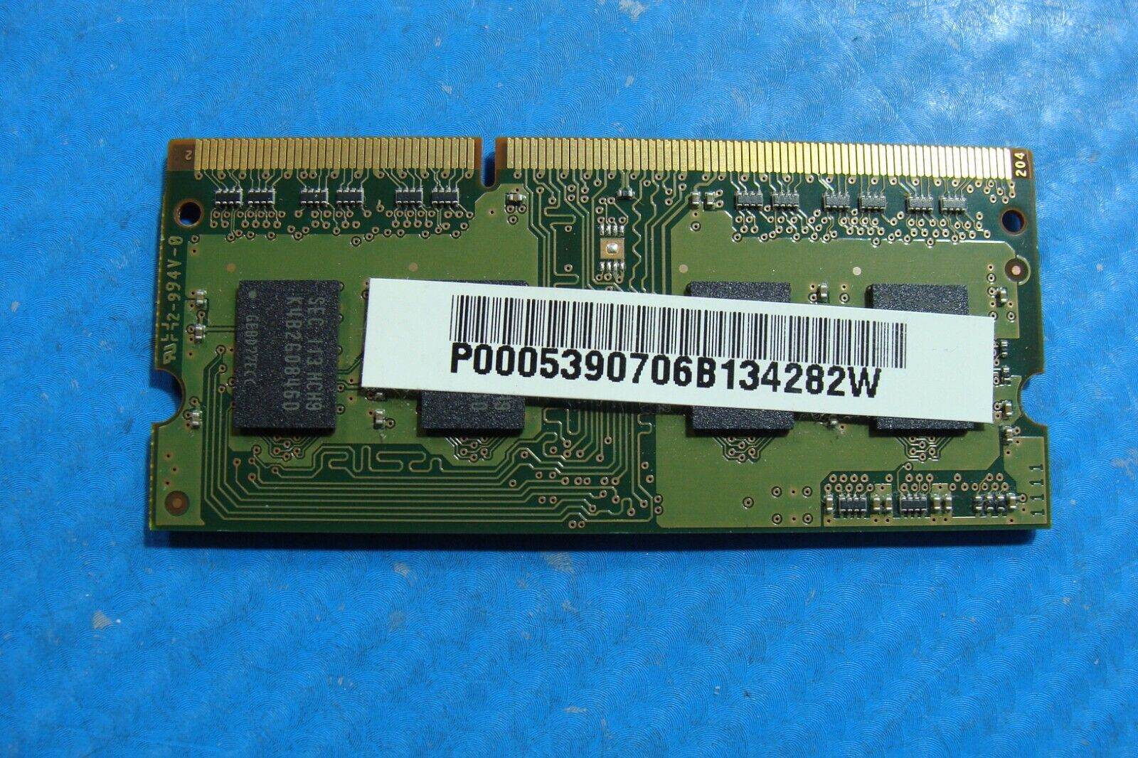 Toshiba L755 Samsung 2GB PC3-10600S SO-DIMM Memory RAM M471B5773DH0-CH9 - Tested Computer Laptop Parts