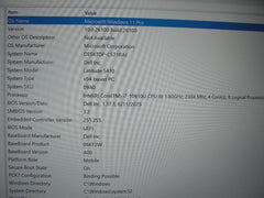 Dell Latitude 5410 14”FHD Intel Core i7-10610U 1.8GHz 8GB SSD Reset 512GB+Charge - Tested Computer Laptop Parts